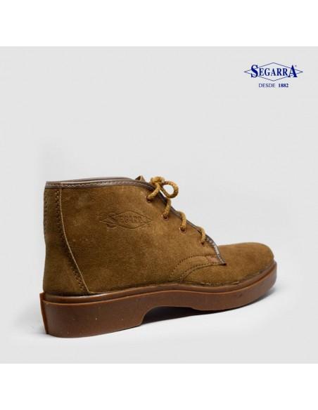 Bota Segarra Modelo 5501 Agricola Color Natural Fabricado en España en Piel Serraje Bota Segarra Modelo 5501 Agricola Color Natural Fabricado en España en Piel Serraje