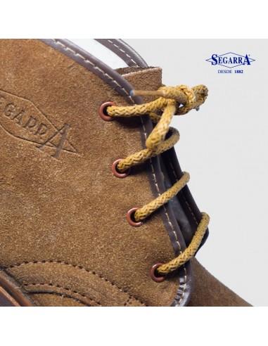 Bota Segarra Modelo 5501 Agricola Color Natural Fabricado en España en Piel Serraje