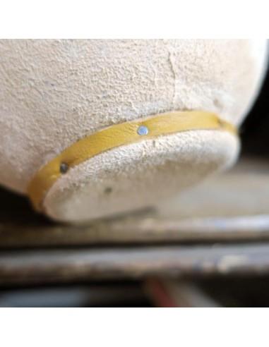 Bota Porrón de Vino de Pez Color Natural AUTÉNTICA PIEL DE CABRA