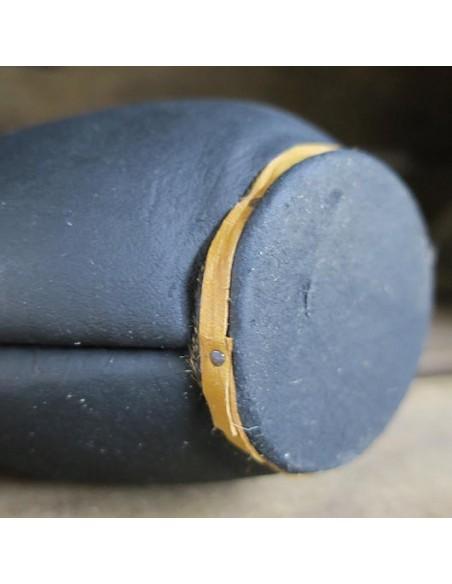 Bota Porrón de Vino de Pez Color Oscuro AUTÉNTICA PIEL DE CABRA