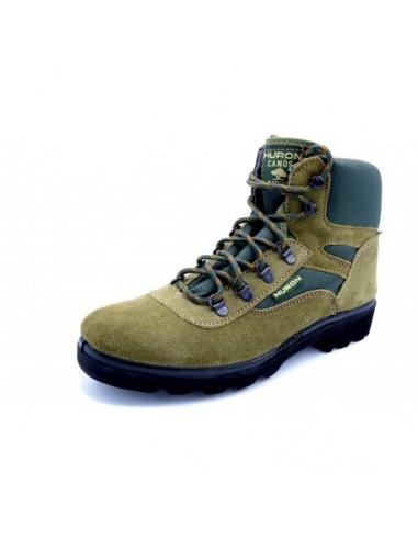 Bota Huron 2000 Trekking Serraje Color Kaky Para niño, mujer y hombre