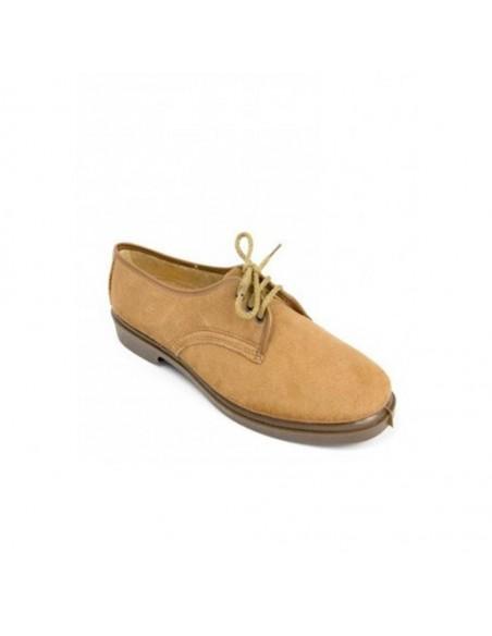 Zapato de Campo Agrícola Huron 022 Color Natural Piel Serraje Zapato de Campo Agrícola Huron 022 Color Natural Piel Serraje