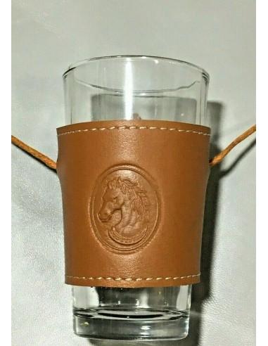 Porta Vaso CATA VINO de Piel para...