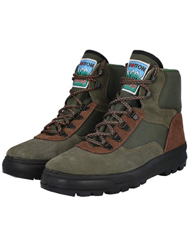 Bota NOTTON 50 Trekking y Senderesmo Kaki Suela de Caucho Antideslizante y Resistente a la abrasión Fabricada en España