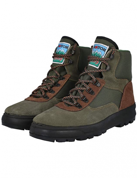 Bota NOTTON 50 Trekking y Senderesmo Kaki Suela de Caucho Antideslizante y Resistente a la abrasión Fabricada en España Bota NOTTON 50 Trekking y Senderesmo Kaki Suela de Caucho Antideslizante y Resistente a la abrasión Fabricada en España