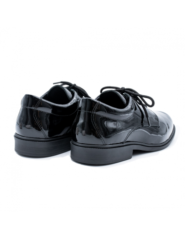 Zapatos de Charol Negro para Músicos de Bandas y Agrupaciones Musicales - Cómodos y Acolchados