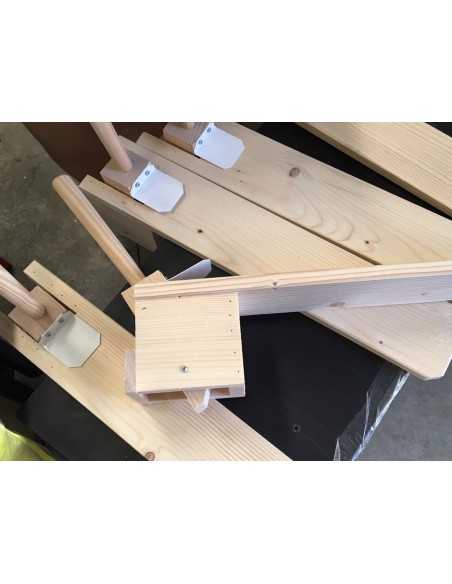 máquina para rajar aceitunas