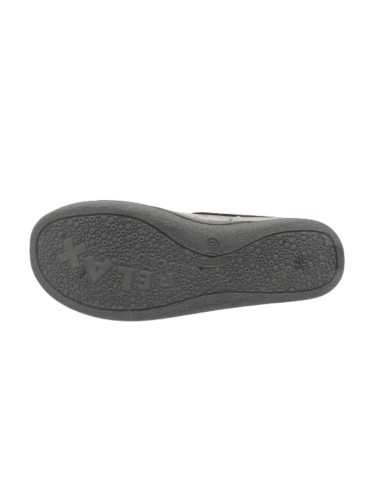 Suela ligera y antideslizante Zapatilla Plumaflex abierta hombre de estar por casa Basket 12229 Negro