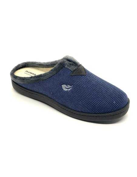 Zapatillas Plumaflex abierta hombre de estar por casa 12248 Marino Petacho Pana Londres Zapatillas Plumaflex abierta hombre de estar por casa 12248 Marino Petacho Pana Londres
