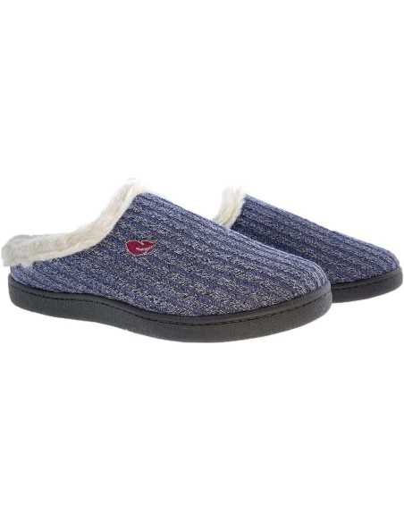 Zapatillas Plumaflex abierta hombre de estar por casa 12291 Jeans Lana Priorat