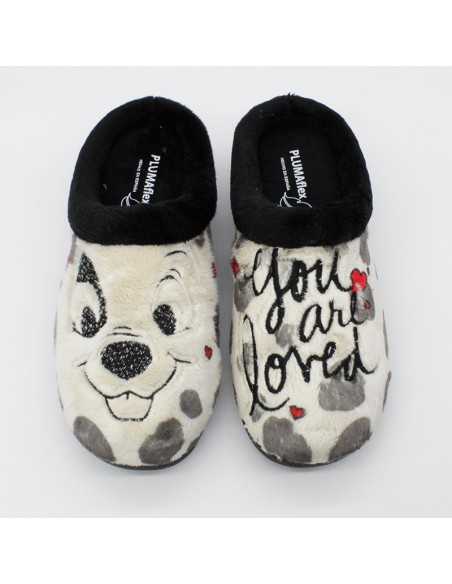 Zapatillas Plumaflex abiertas Chica Mujer de casa con Plantilla Extraíble 12281 Dálmatas Zapatillas Plumaflex abiertas Chica Mujer de casa con Plantilla Extraíble 12281 Dálmatas