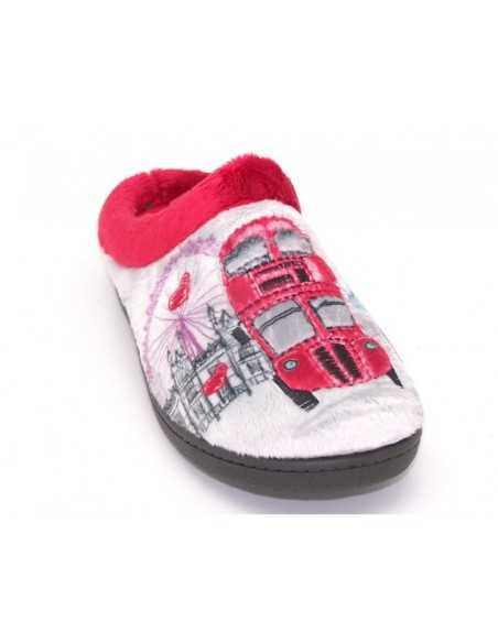 Zapatillas Plumaflex abiertas Chica Mujer de casa con Plantilla Extraíble 12281 Londres Zapatillas Plumaflex abiertas Chica Mujer de casa con Plantilla Extraíble 12281 Londres