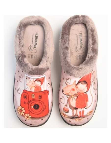 Zapatillas Plumaflex abiertas Chica Mujer de casa con Plantilla Extraíble 12213 Camara Caperucita Zapatillas Plumaflex abiertas Chica Mujer de casa con Plantilla Extraíble 12213 Camara Caperucita