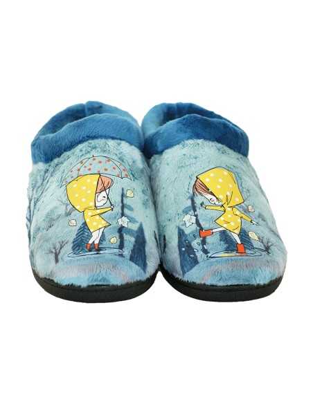 Zapatillas Plumaflex descalzarse Mujer con Plantilla Extraíble 12037 Chica Lluvia Zapatillas Plumaflex descalzarse Mujer con Plantilla Extraíble 12037 Chica Lluvia