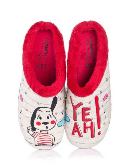 Zapatillas Plumaflex descalzarse Mujer con Plantilla Extraíble 12037 Perro Zapatillas Plumaflex descalzarse Mujer con Plantilla Extraíble 12037 Perro