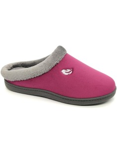 Zapatillas Plumaflex descalzarse Mujer con Plantilla Extraíble 12230 Burdeos