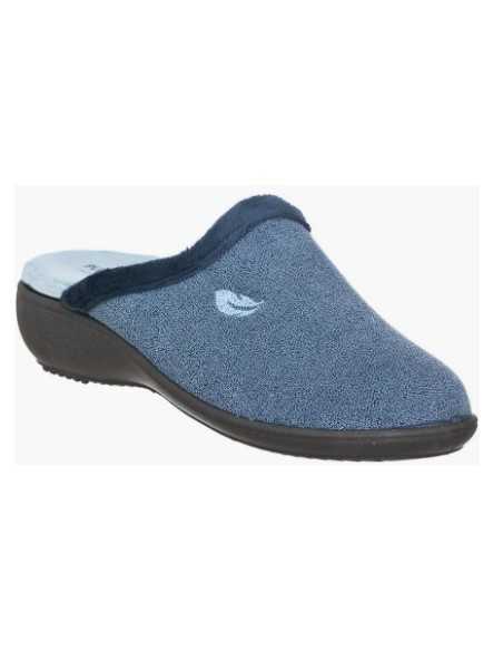 Zapatillas Plumaflex de Mujer con Cuña y Plantilla Extraíble 14214 Marino Zapatillas Plumaflex de Mujer con Cuña y Plantilla Extraíble 14214 Marino