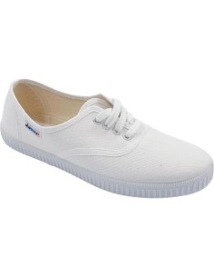 Zapatillas blancas de lona Costaleros - Javer