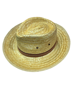 Sombrero de paja resistente