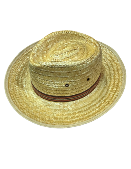 Sombrero de paja resistente