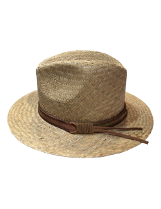 Sombrero 100% Paja Natural - Elegante y Precioso - Color Natural