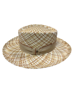 Sombrero Gambler 100% Fibra Natural Difuminado