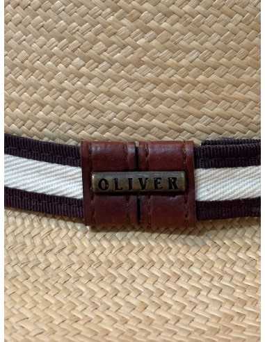 sombrero gambler panamá cinta bicolor oliver