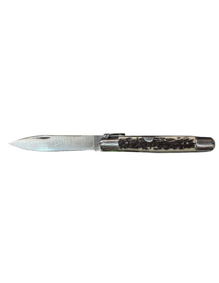 Navaja JJ Martínez de Santa Cruz de Mudela - Inoxidable - Hoja 10 cm - Ciervo Machete M 29