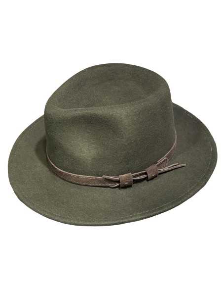 sombrero Lana verde invierno para caza y montería sombrero Lana verde invierno para caza y montería