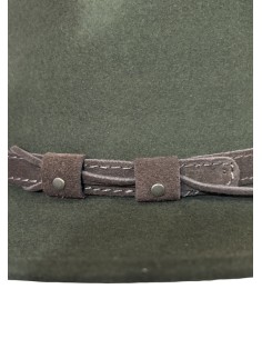 sombrero Lana verde invierno para caza y montería 2