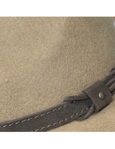 sombrero beig lana waterproof 2