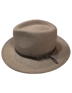 Sombrero lana beig mezcla