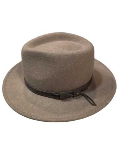 Sombrero lana beig mezcla