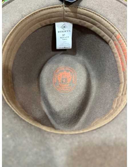 sombrero lana beig indeformable y repelente al agua sombrero lana beig indeformable y repelente al agua