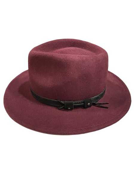 sombrero color burdeos sombrero color burdeos