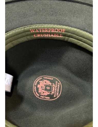 sombrero verde de caza