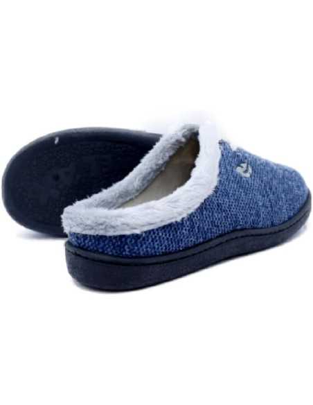 Zapatillas Plumaflex descalzarse Mujer con Plantilla Extraíble 12013 Marino Petacho Manarola