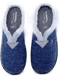 Zapatillas Plumaflex descalzarse Mujer con Plantilla Extraíble 12013 Marino Petacho Manarola