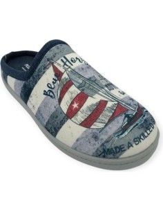 Zapatilla Plumaflex abierta hombre de Entre Tiempo Velero 12340