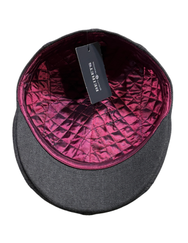 Gorra Stripe Drap Negra | Fabricada por BEIRETS