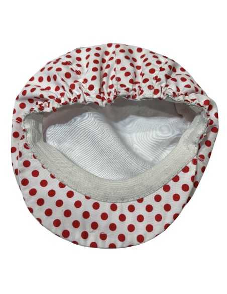 Gorra Niño Barata Lunares Rojos