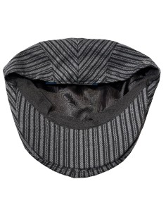 Gorra Campera rayas grises Romería para Bebé, niño y adulto 2