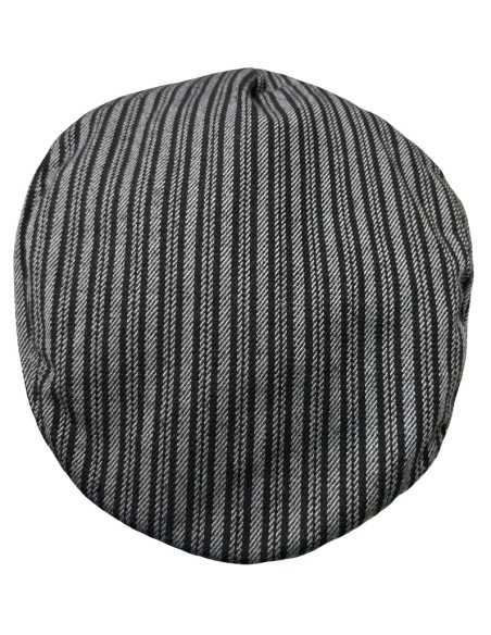 gorra campera rayas grises bebé