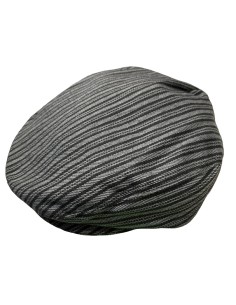 Gorra Campera rayas grises Romería para Bebé, niño y adulto