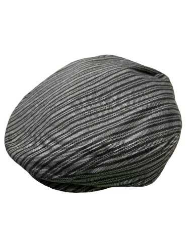 Gorra Campera rayas grises Romería para Bebé, niño y adulto