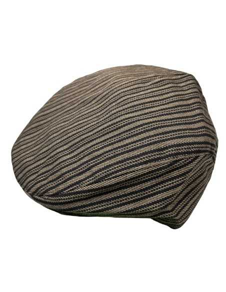 Gorra Campera Barata rayas marrón Romería para Bebé, niño y adulto