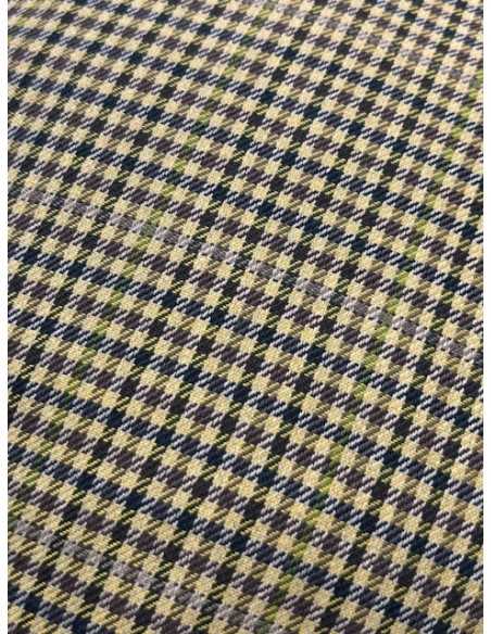 Gorra Campera plana niño cuadritos verdes