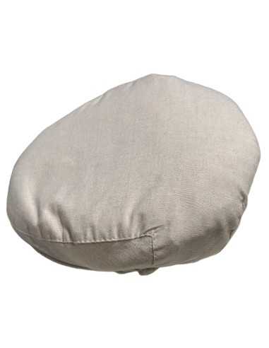 Gorra Campera plana niño y bebé beig liso | Fabricada en España por Beirets