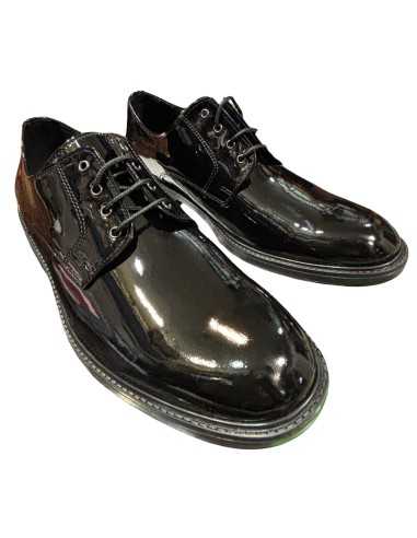 Zapatos de Charol Negro para Músicos de Bandas y Agrupaciones Musicales - Gran Comodidad con plantilla extraíble