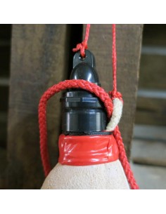 Bota de Vino de Látex Recta Color Natural AUTÉNTICA PIEL DE CABRA 2